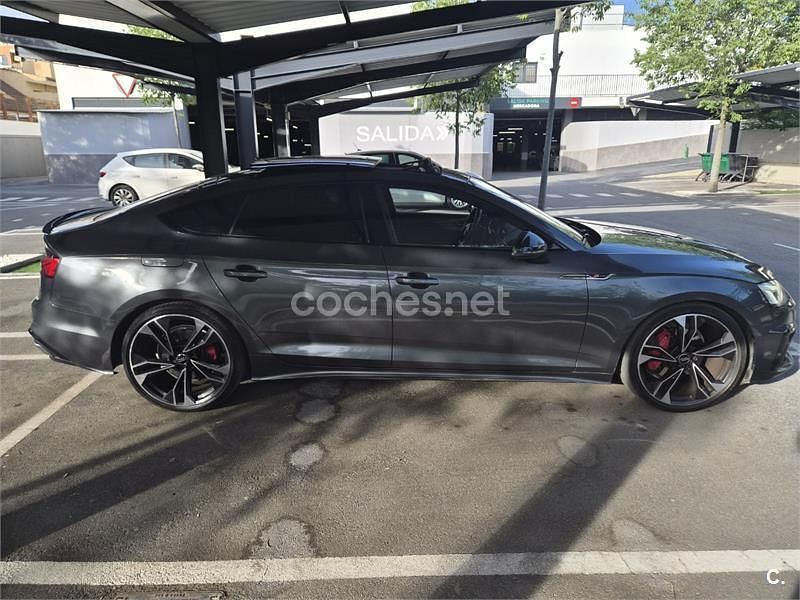 Usado Audi A5 Sportback S-Line 190 CV (139 kW) 2020 Gris / plata Utilitario