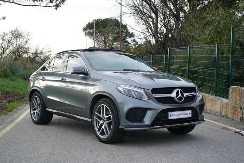 Usado Mercedes GLE350 258 CV (189 kW) 2018 Gris Coupe
