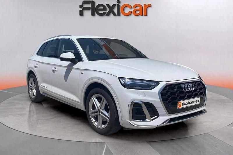 Blanco Usado 2021 Audi Q5 S-Line SUV | 28.490 € (Super precio) - Imagen 1/4