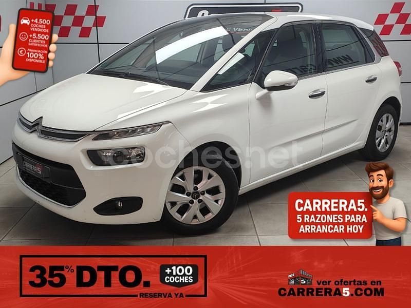 Blanco Usado 2016 Citroën C4 Picasso Live Monovolumen | 7200 € (Buen precio) - Imagen 1/4