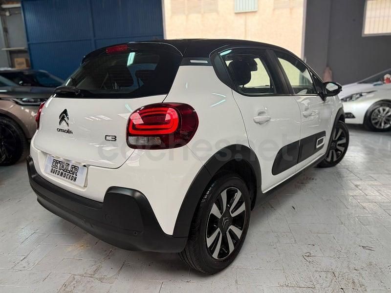 Usado Citroën C3 PureTech 83 CV (61 kW) 2022 Negro Utilitario