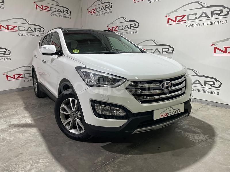 Blanco Usado 2014 Hyundai Santa Fe SUV | 16.999 € (Precio justo) - Imagen 1/4