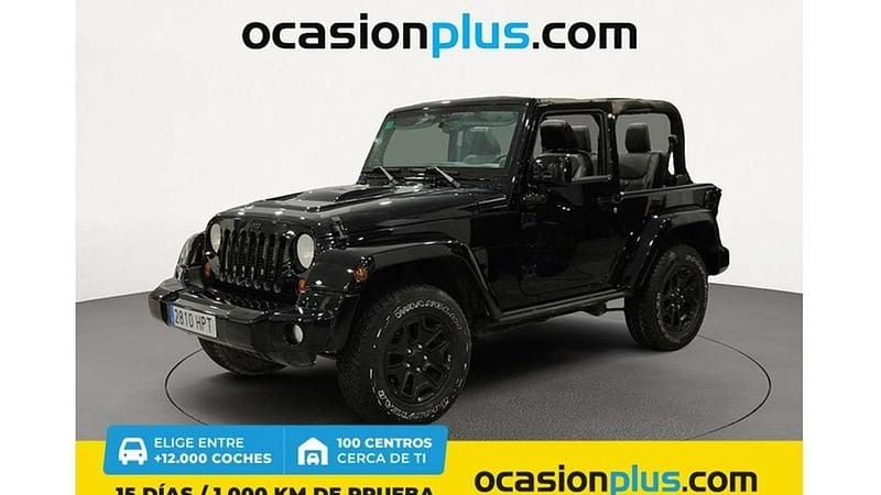 Negro Usado 2013 Jeep Wrangler SUV | 28.000 € (Precio justo) - Imagen 1/4