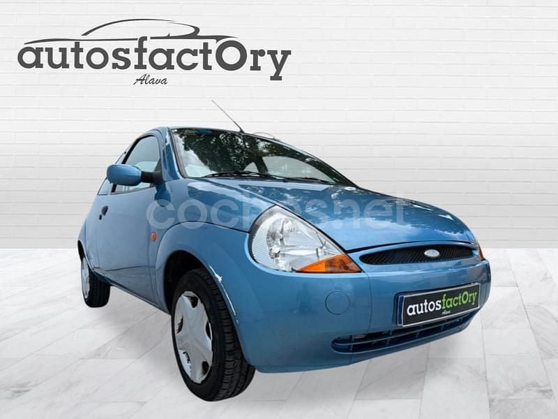 Usado Ford Ka 60 CV (44 kW) 2002 Azul Berlina