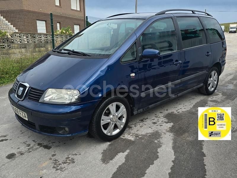 Azul Usado 2008 Seat Alhambra Sport Monovolumen | 2699 € (Buen precio) - Imagen 1/4
