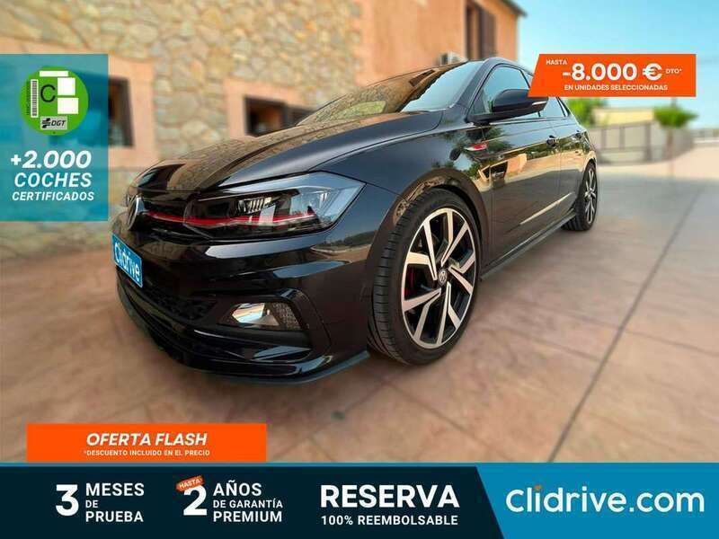 Negro Usado 2019 VW Polo GTI Utilitario | 21.590 € (Precio justo) - Imagen 1/4
