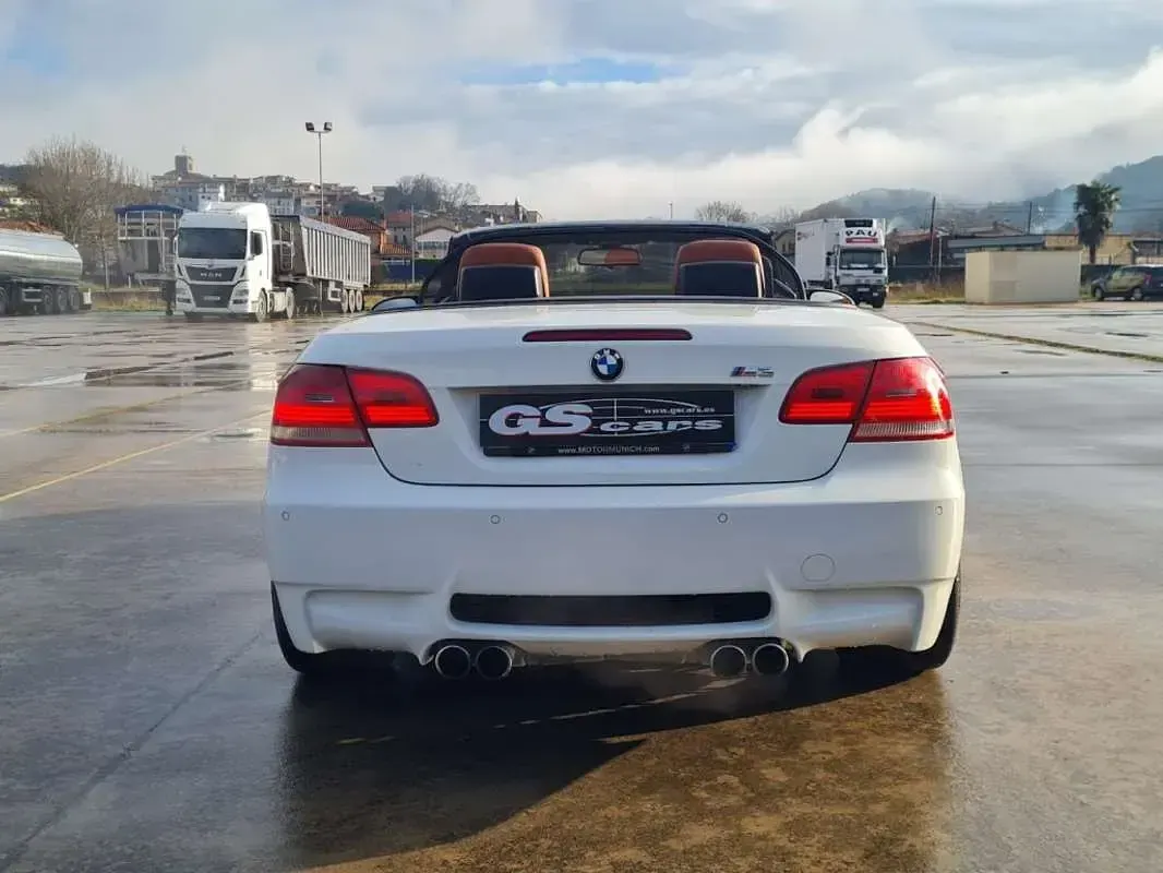 Usado BMW M3 Cabriolet Shadowline 420 CV (308 kW) 2008 Blanco Descapotable