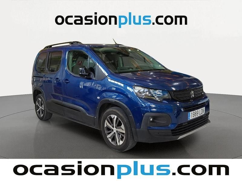 Usado Peugeot Rifter GT-line 130 CV (95 kW) 2019 Azul Monovolumen