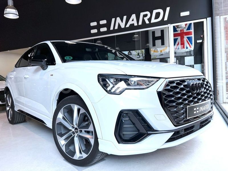 Blanco Usado 2024 Audi Q3 Sportback Ambiente SUV | 44.890 € (Un poco caro) - Imagen 1/4