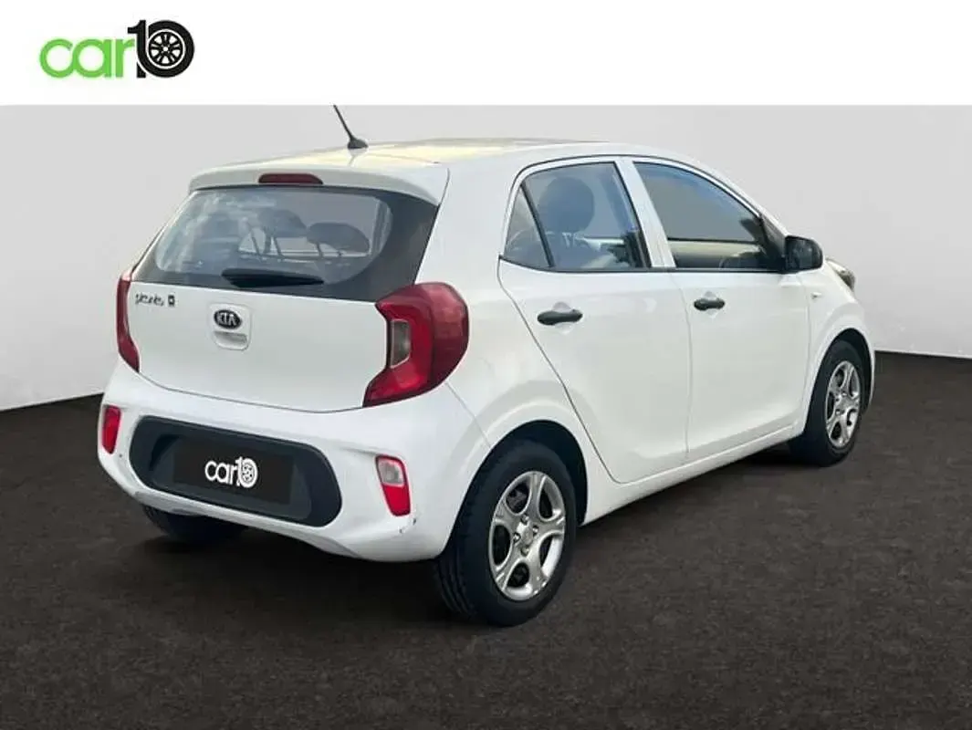 Usado Kia Picanto Plus 67 CV (49 kW) 2018 Blanco Utilitario