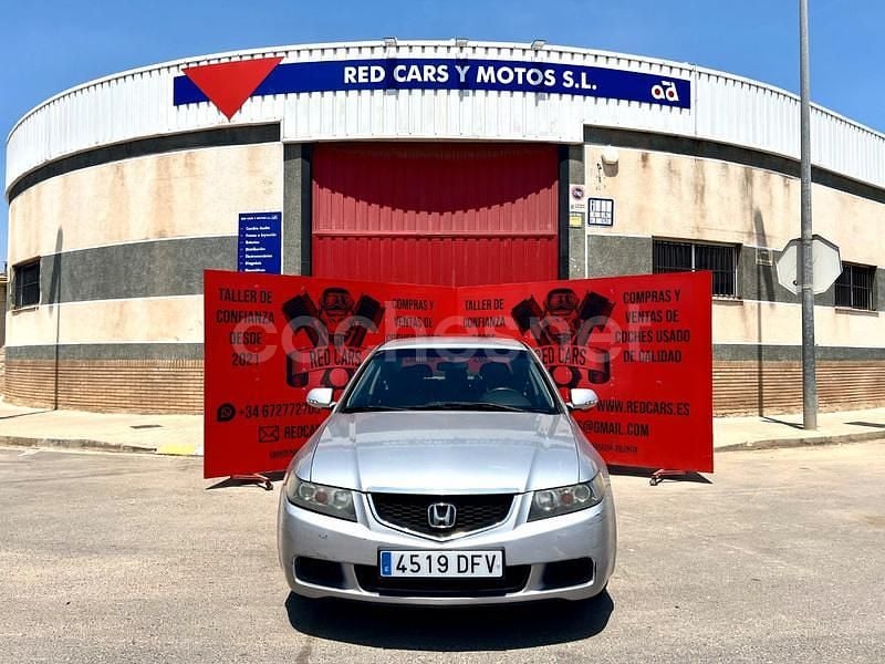 Usado Honda Accord Sport 140 CV (102 kW) 2005 Gris / plata Berlina