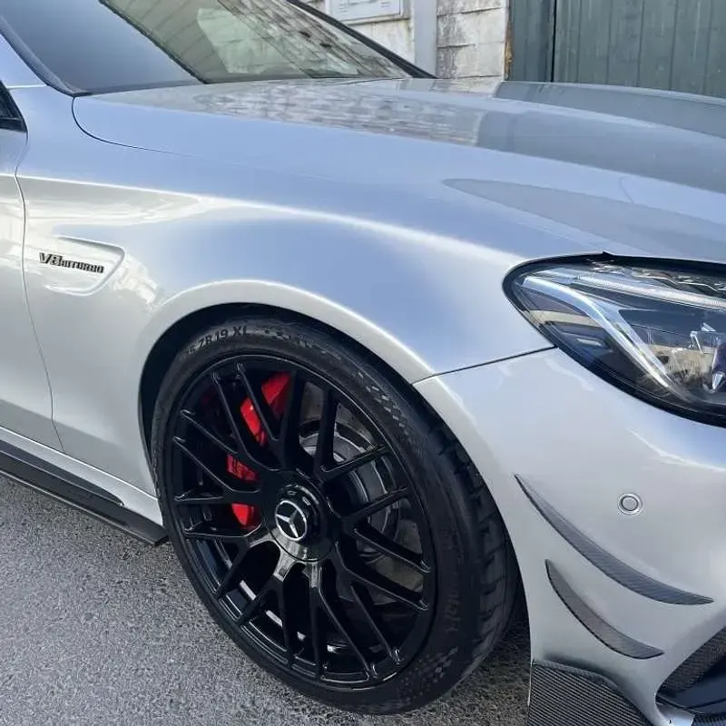 Usado Mercedes C63 AMG AMG 510 CV (375 kW) 2017 Gris Berlina