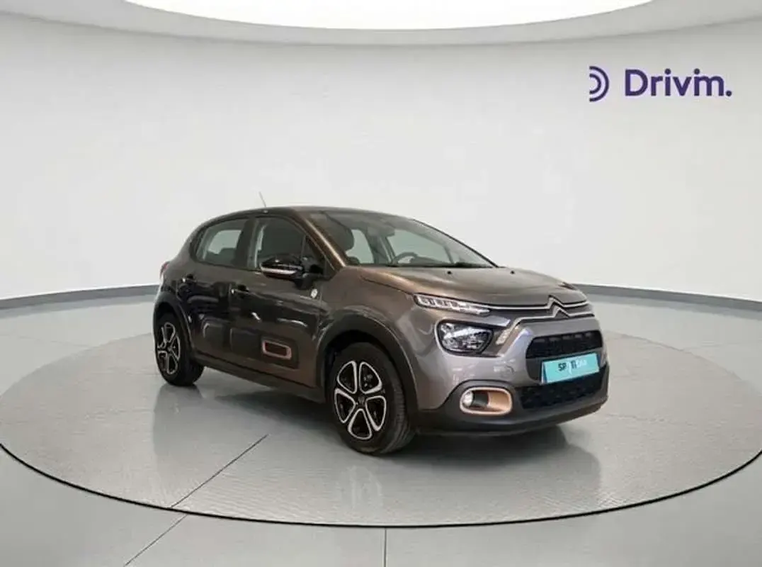 Usado Citroën C3 PureTech 82 CV (60 kW) 2023 Gris Utilitario