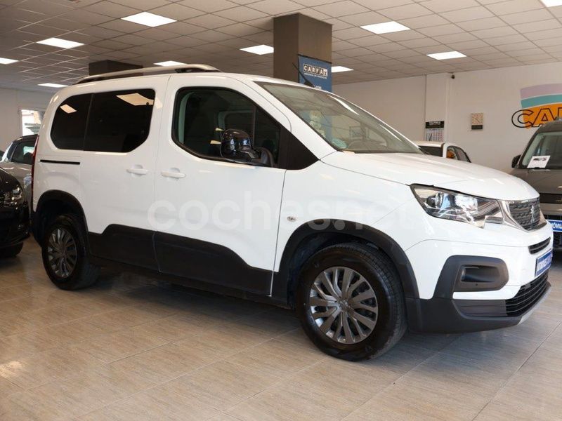Blanco Usado 2022 Peugeot Rifter Allure Monovolumen | 17.900 € (Precio justo) - Imagen 1/4