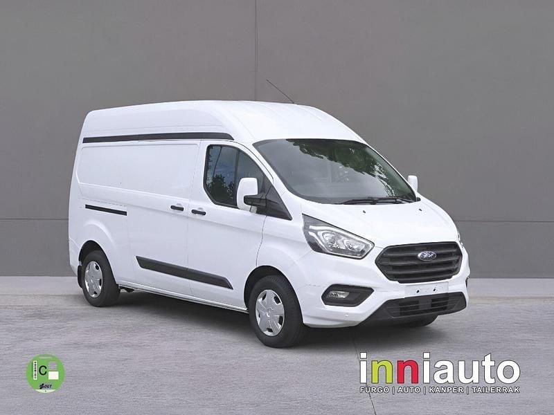 Blanco Usado 2021 Ford Transit Custom Trend Van | 18.600 € (Precio justo) - Imagen 1/4