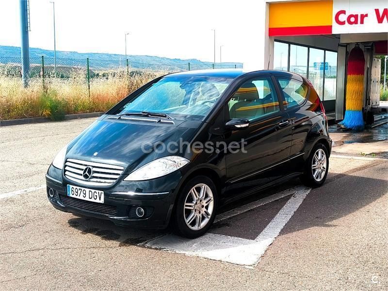 Negro Usado 2005 Mercedes A150 Elegance Monovolumen | 4500 € (Precio justo) - Imagen 1/4