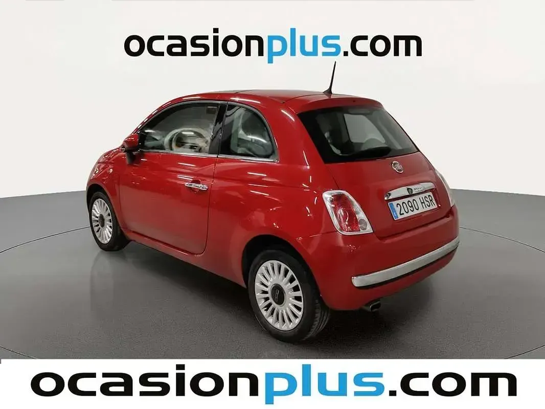 Usado Fiat 500 Lounge 69 CV (50 kW) 2013 Rojo Utilitario