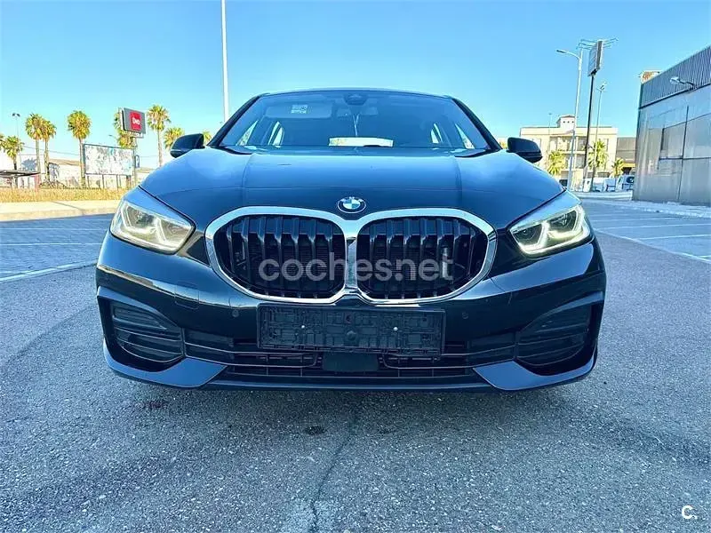 Usado BMW 116 116 CV (85 kW) 2021 Negro Utilitario