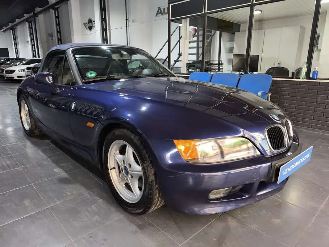 Usado BMW Z3 Comfort Edition 140 CV (102 kW) 1999 Azul Descapotable