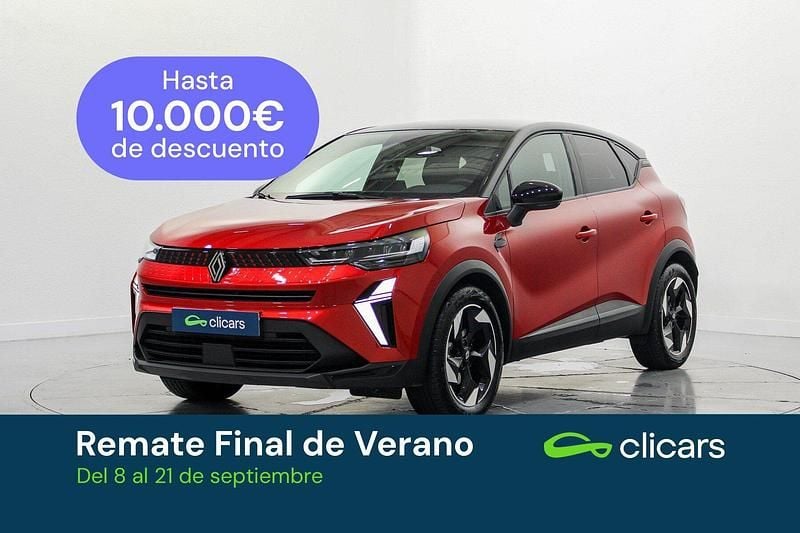 Rojo Usado 2024 Renault Captur Techno SUV | 25.290 € (Precio justo) - Imagen 1/4