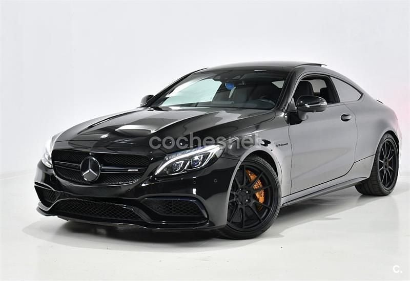 Usado Mercedes C63S AMG 510 CV (375 kW) 2017 Negro Coupe