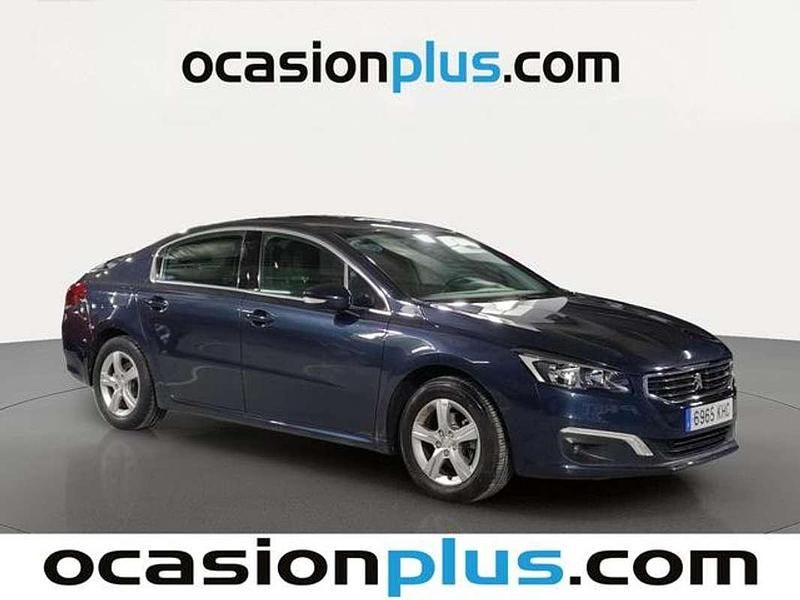 Usado Peugeot 508 Active 120 CV (88 kW) 2018 Azul Berlina