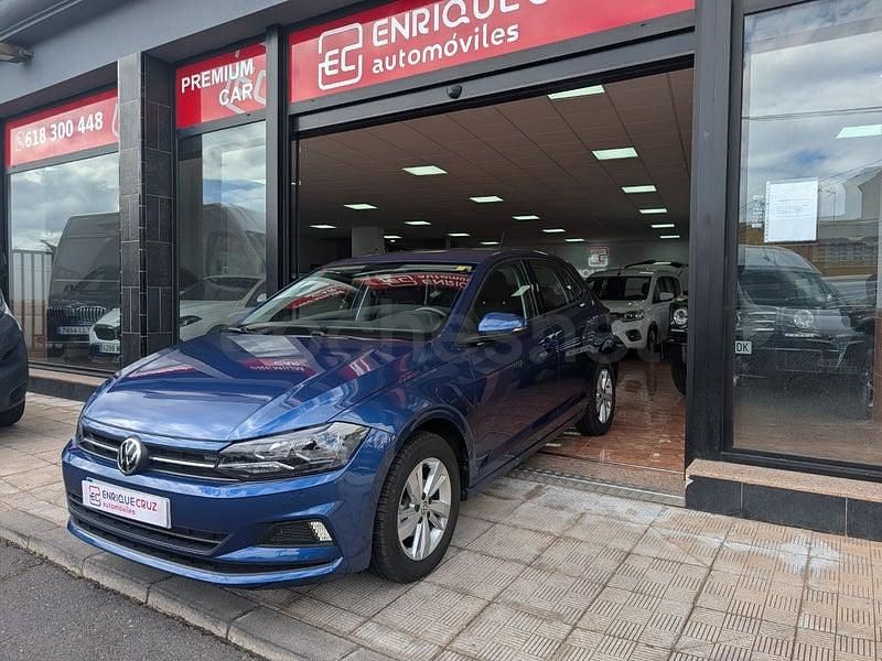 Usado VW Polo Advance 95 CV (69 kW) 2020 Azul Utilitario