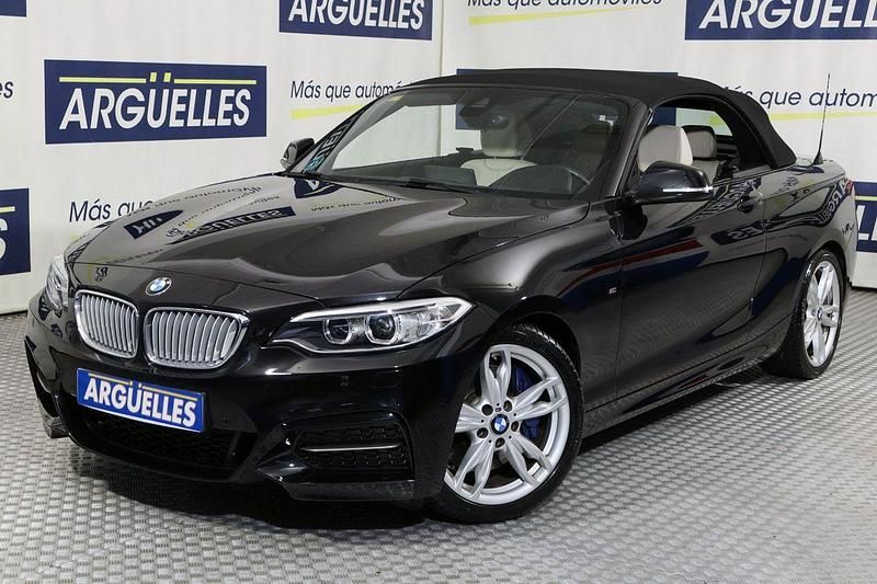 Usado BMW M235 Sport Line 326 CV (239 kW) 2015 Negro Descapotable