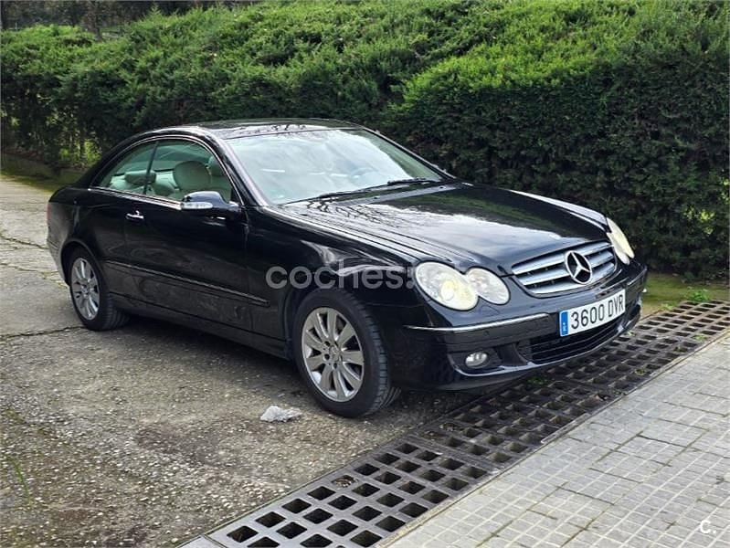 Usado Mercedes CLK280 Elegance 231 CV (169 kW) 2006 Negro Coupe