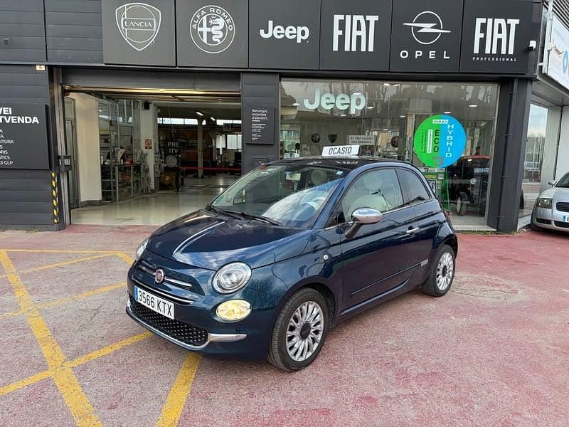 Usado Fiat 500 Lounge 85 CV (62 kW) 2019 Azul Berlina