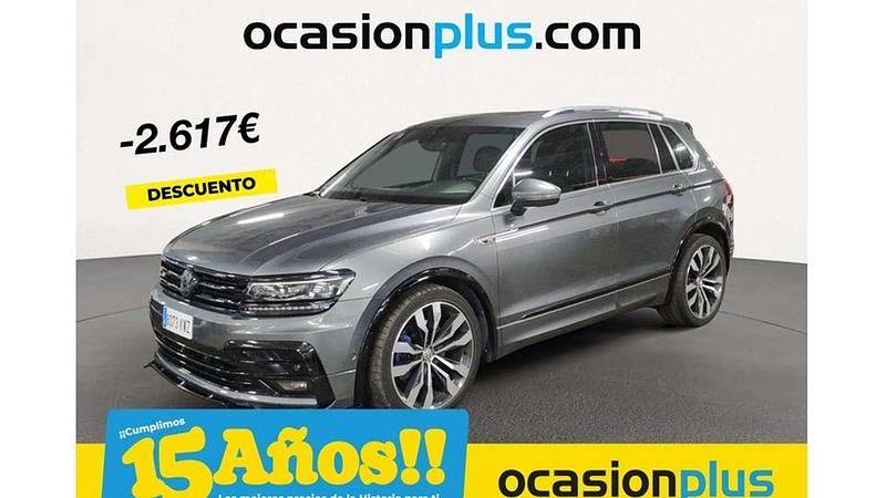 Gris Usado 2019 VW Tiguan Sportline SUV | 26.173 € (Buen precio) - Imagen 1/4