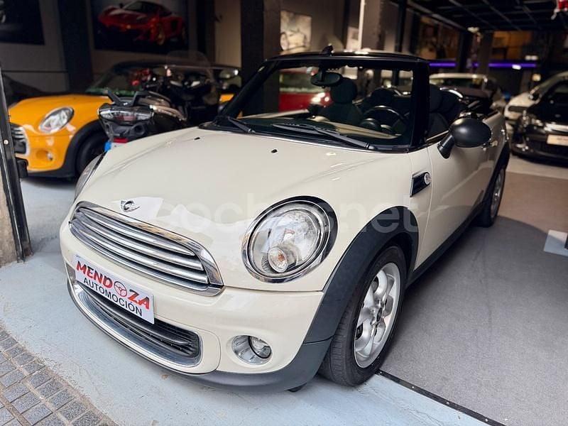 Beige Usado 2011 Mini One Cabriolet Descapotable | 8490 € (Precio justo) - Imagen 1/4