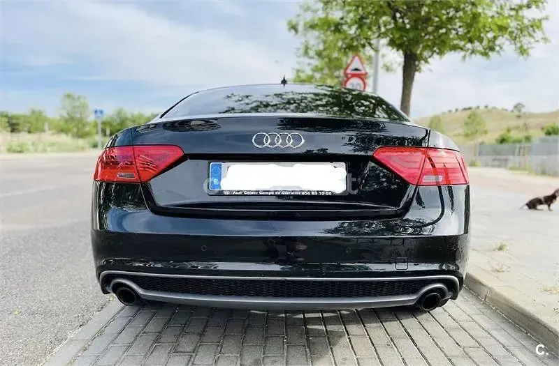 Usado Audi A5 S-Line 177 CV (130 kW) 2014 Negro Coupe