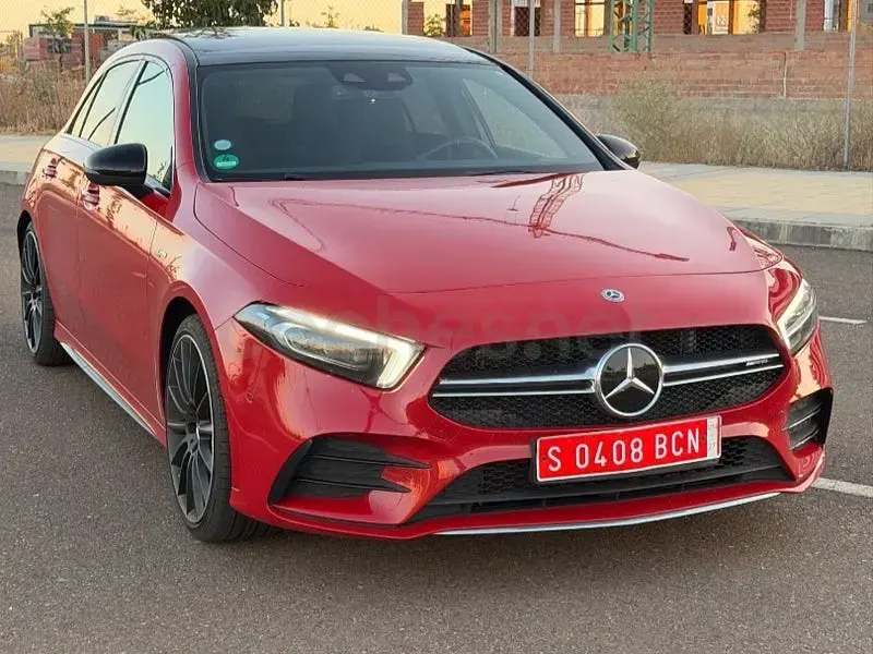 Usado Mercedes A35 AMG 306 CV (225 kW) 2019 Rojo Berlina