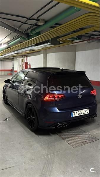 Usado VW Golf VII R 300 CV (220 kW) 2017 Azul Berlina