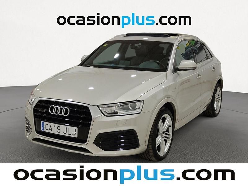 Gris plata Usado 2016 Audi Q3 S-Line SUV | 22.890 € (Un poco caro) - Imagen 1/4