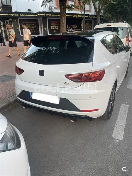 Usado Seat Leon FR 150 CV (110 kW) 2019 Blanco Berlina