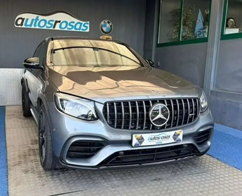 Usado Mercedes GLC63 AMG AMG 510 CV (375 kW) 2018 Gris SUV