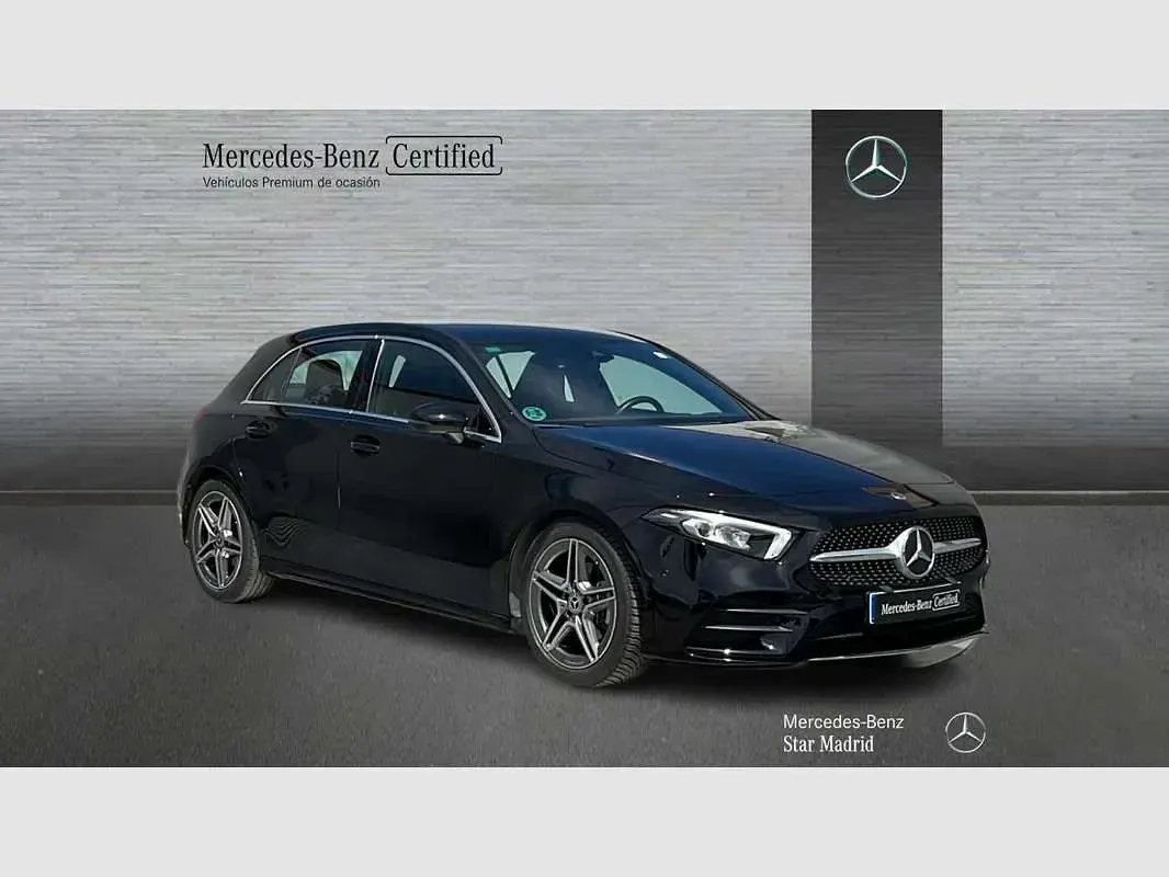 Usado Mercedes A200 150 CV (110 kW) 2021 Negro Berlina