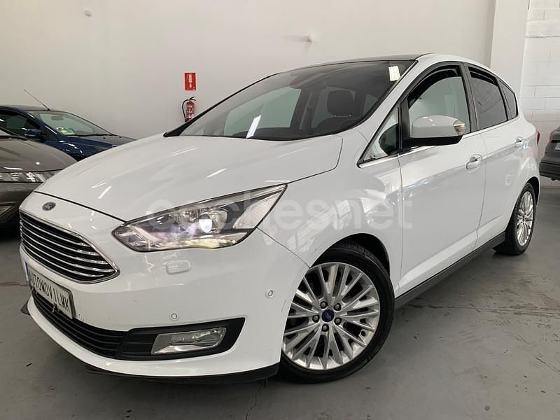 Blanco Usado 2016 Ford C-MAX Titanium Monovolumen | 8990 € (Precio justo) - Imagen 1/4