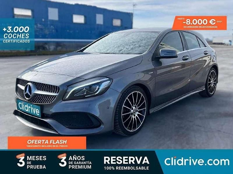 Gris Usado 2018 Mercedes A180 Utilitario | 17.290 € (Precio justo) - Imagen 1/3