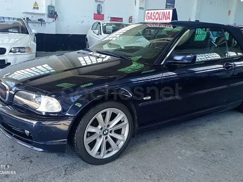 Usado BMW 320 Cabriolet Comfort Edition 170 CV (125 kW) 2004 Negro Descapotable