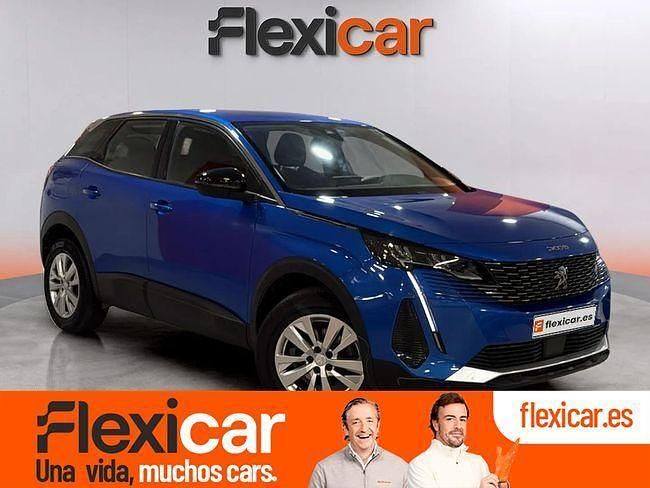 Azul Usado 2022 Peugeot 3008 Active SUV | 16.490 € (Precio justo) - Imagen 1/4