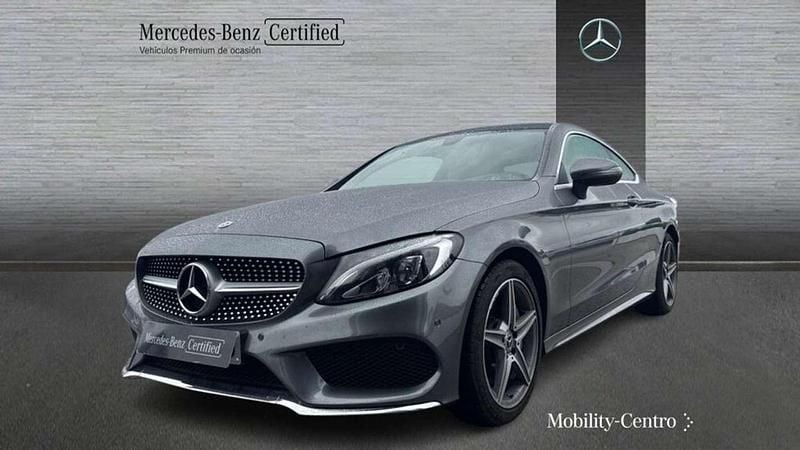 Gris Usado 2017 Mercedes C300 Coupe | 28.900 € (Buen precio) - Imagen 1/4
