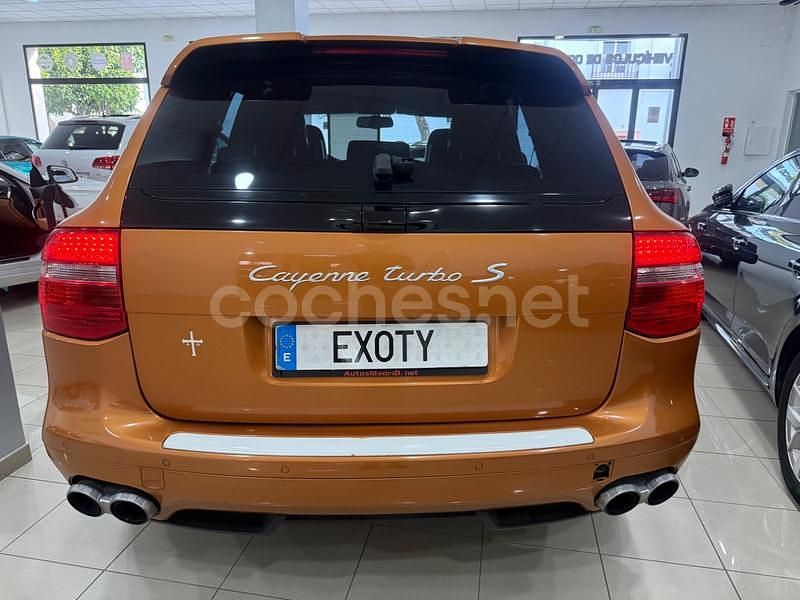 Usado Porsche Cayenne Turbo S 550 CV (404 kW) 2010 Naranja SUV