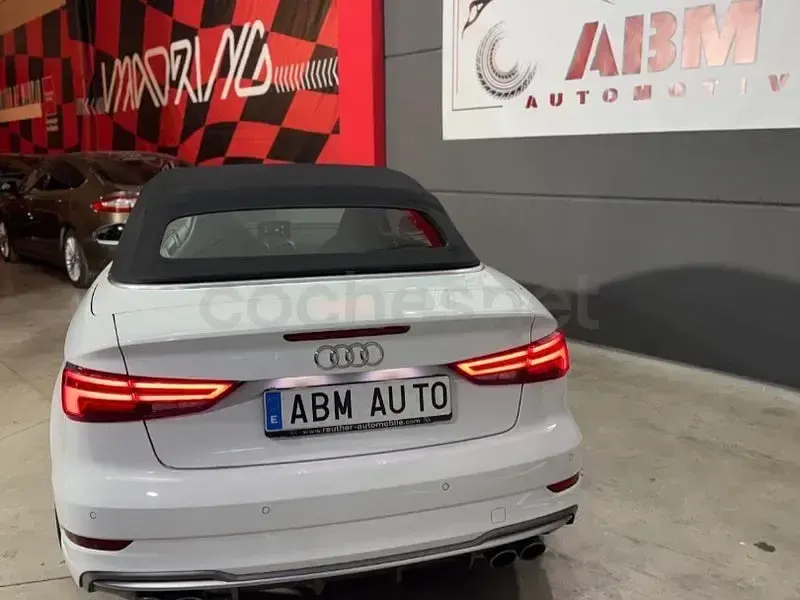 Usado Audi A3 Cabriolet 300 CV (220 kW) 2016 Blanco Descapotable