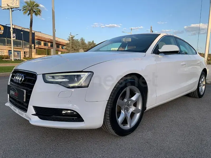 Usado Audi A5 Sportback 143 CV (105 kW) 2013 Blanco Utilitario