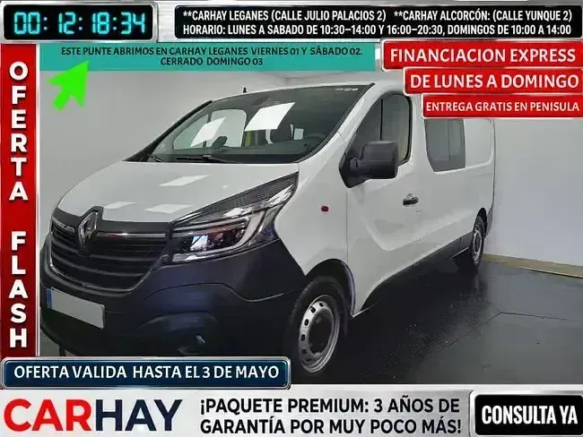Begagnad Renault Trafic 95 HK (69 kW) 2019 Gul Minibuss