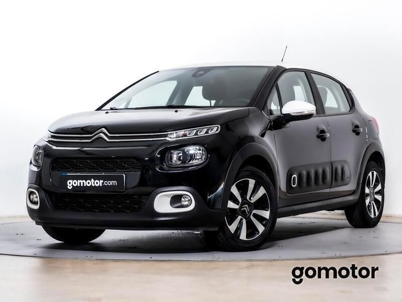 Usado Citroën C3 Feel 110 CV (80 kW) 2019 Negro Utilitario