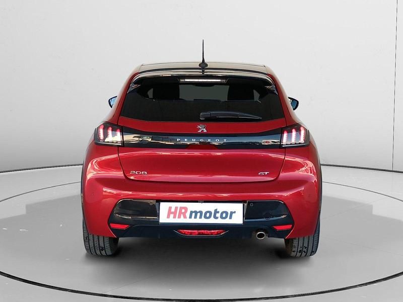 Usado Peugeot 208 GT 102 CV (75 kW) 2022 Negro Utilitario